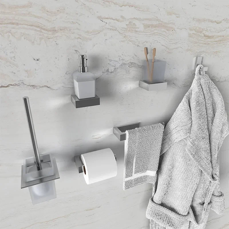 Frosted Glass Soap Dispenser Slade