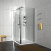 Chrome Sliding 1200mm Shower Door & 900mm Side Panel Odessa