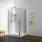 Chrome Sliding 1200mm Shower Door & 900mm Side Panel Odessa