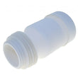 Flexible toilet pan connector 100/110mm for connecting close couple and back-to-wall toilets to soil pipe