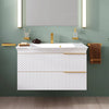 Elvia 950mm White Vanity Unit