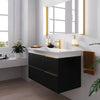 Elvia 950mm Black Vanity Unit