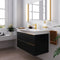 Elvia 950mm Black Vanity Unit