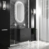 Elvia 600mm Black Vanity Unit with Black Basin