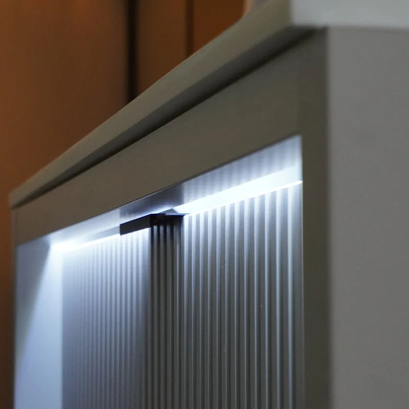 Linnea 1000mm Floorstanding Cashmere Vanity Unit with LED Lights