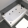 1300 x 700mm Petite 6 Jet Whirlpool Single Ended Bath