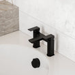 Bath Filler Matt Black Nuro