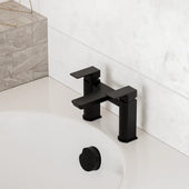 Bath Filler Matt Black Nuro