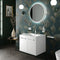 Celeste 600mm Wall Hung White Vanity Unity with White Basin