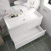 Linnea Jasmine 1000mm White Wall Hung Vanity Unit