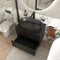 Nadine Countertop Round Matt Black Basin