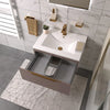Pemberton 600mm Gold Floating Vanity Drawer Unit