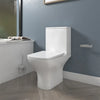 Kai close couple pan in white, reliable modern toilet built for everyday family use