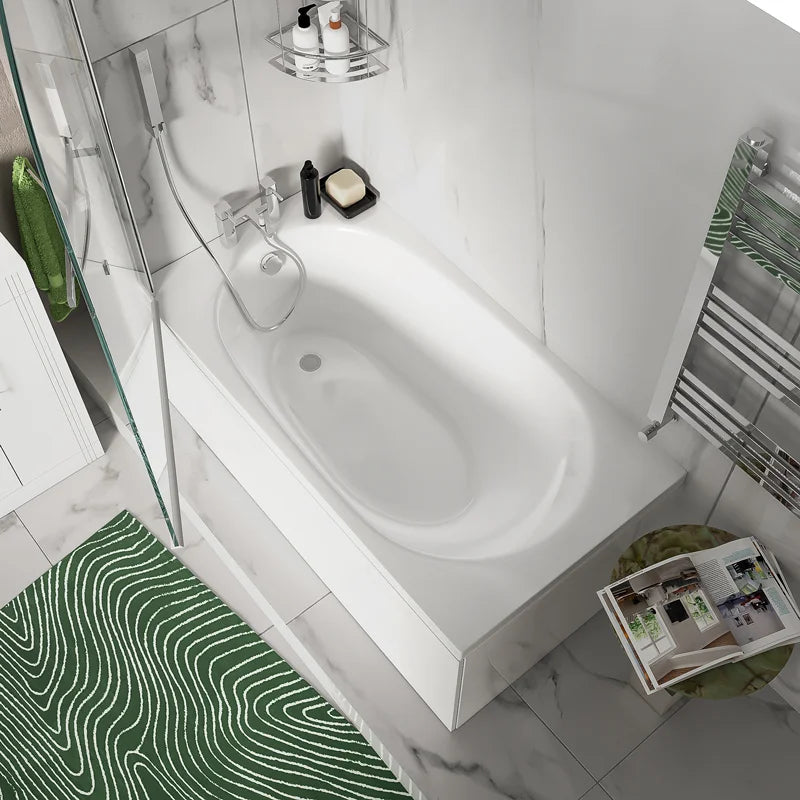 Celeste 600mm White Vanity Unit, Toilet, and Bath Suite