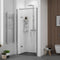 Havana 1000mm Chrome Shower Door