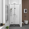 Havana 1000mm Chrome Shower Door