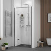 1400mm Hinge Door Glass Panel Havana