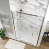 Havana 1300mm Chrome Shower Door
