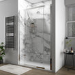 Havana 1300mm Chrome Shower Door