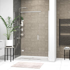 Havana 1600mm Chrome Shower Door