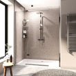Havana 1700mm Chrome Shower Door
