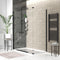 Havana 1600mm Black Corner Shower Enclosure