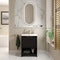 Linnea 600mm Black Floorstanding Vanity Unit