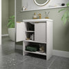 Linnea 600mm Cashmere Floorstanding Vanity Unit