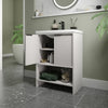 Linnea 600mm Cashmere Floorstanding Vanity Unit