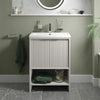 Linnea 600mm Cashmere Floorstanding Vanity Unit