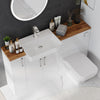 Oliver Modern Gloss White Fitted Furniture Combination