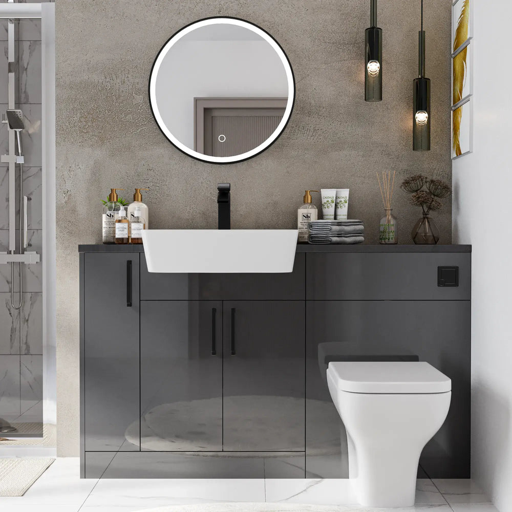 Oliver Modern Anthracite Fitted Furniture Combination