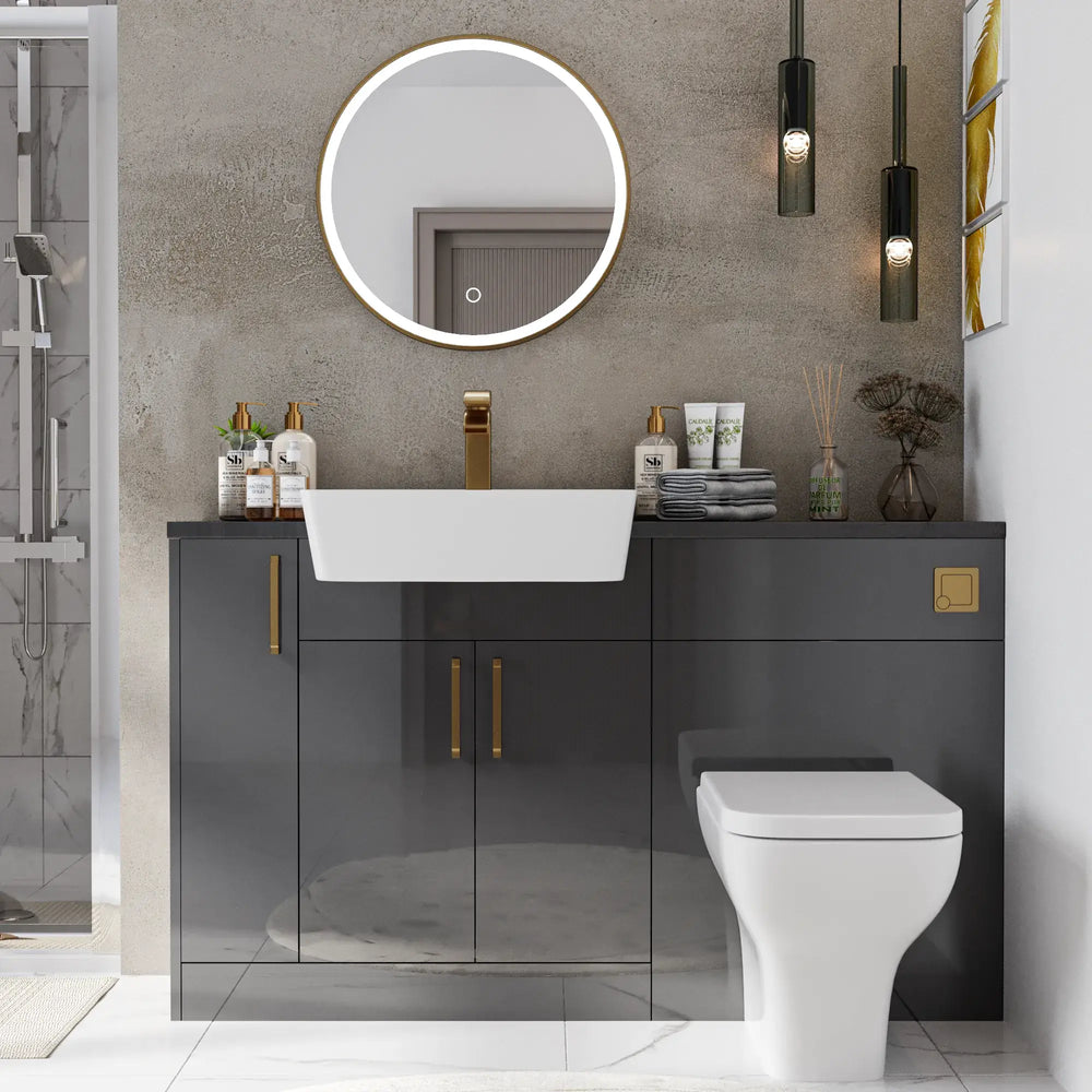 Oliver Modern Anthracite Fitted Furniture Combination