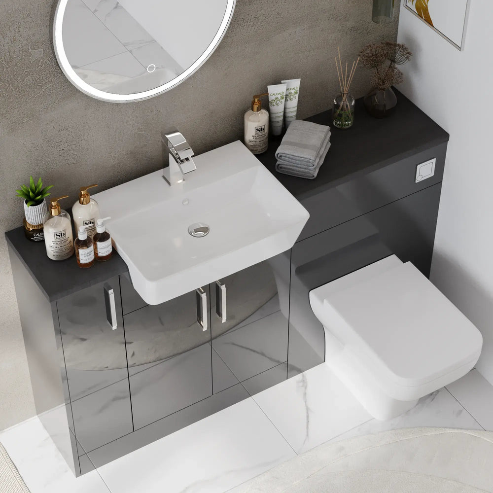 Oliver Modern Anthracite Fitted Furniture Combination