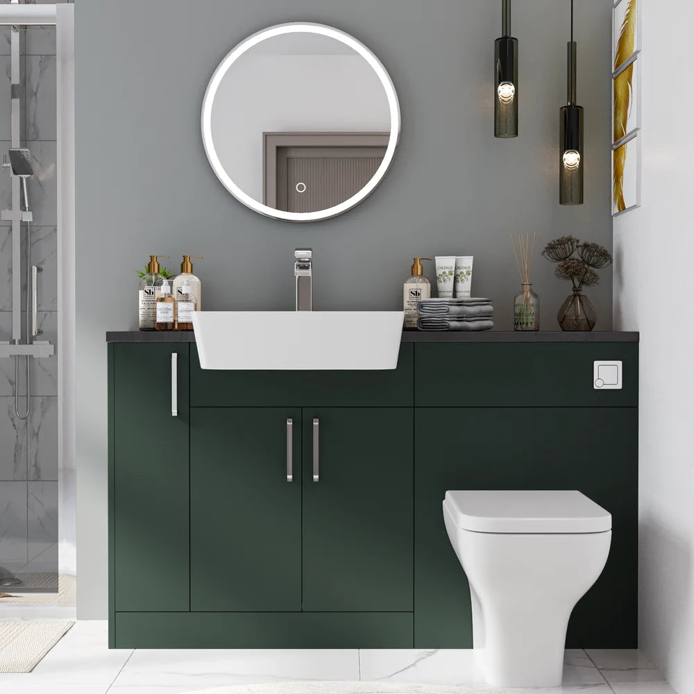Oliver Modern Green Fitted Furniture Combination