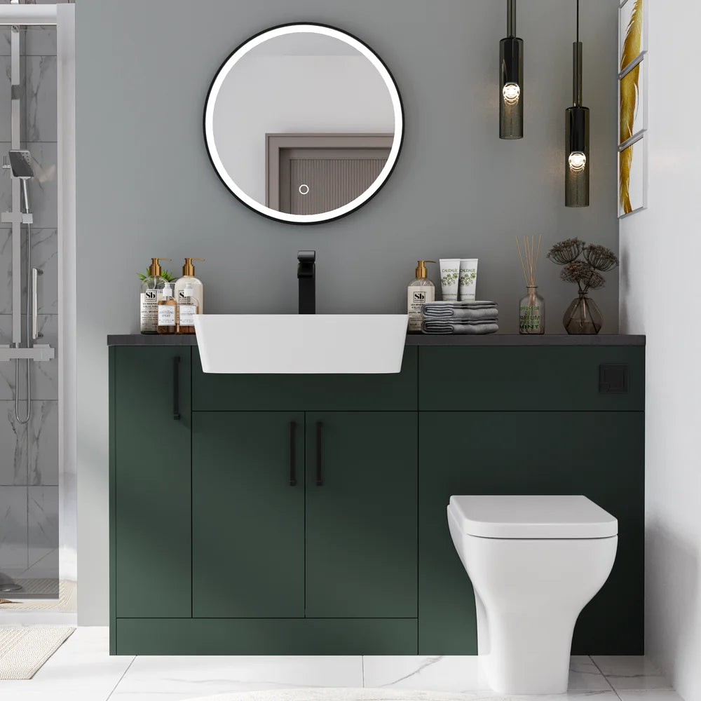 Oliver Modern Green Fitted Furniture Combination