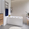 1200 x 700mm Petite 6 Jet Whirlpool Single Ended Bath