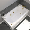 1400 x 700mm Petite 6 Jet Whirlpool Single Ended Bath