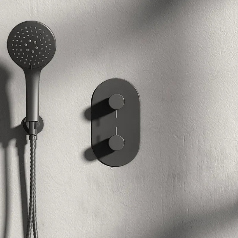 Round Shower Valve Tweed