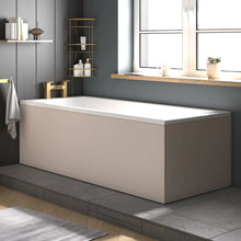 Linnea Cashmere Suite with Vanity Unit, Back-to-wall Toilet Unit, and Bath - Gold