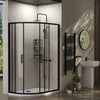 1200mm x 900mm Standard Height 2 Door Offset Quadrant Radiant