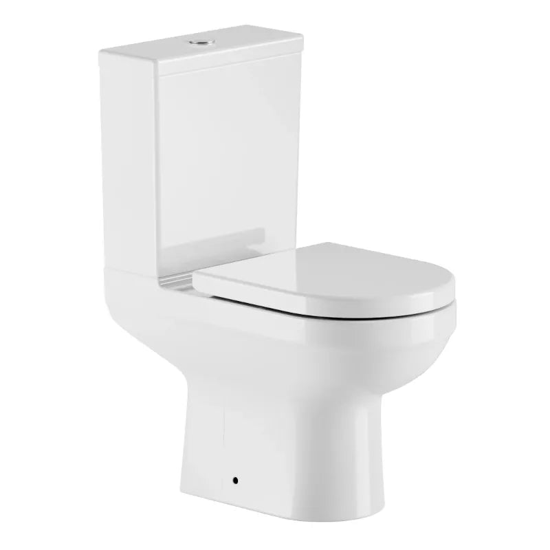 Charlie close couple cistern in white, reliable dual-flush design for pairing with Charlie toilet pan range