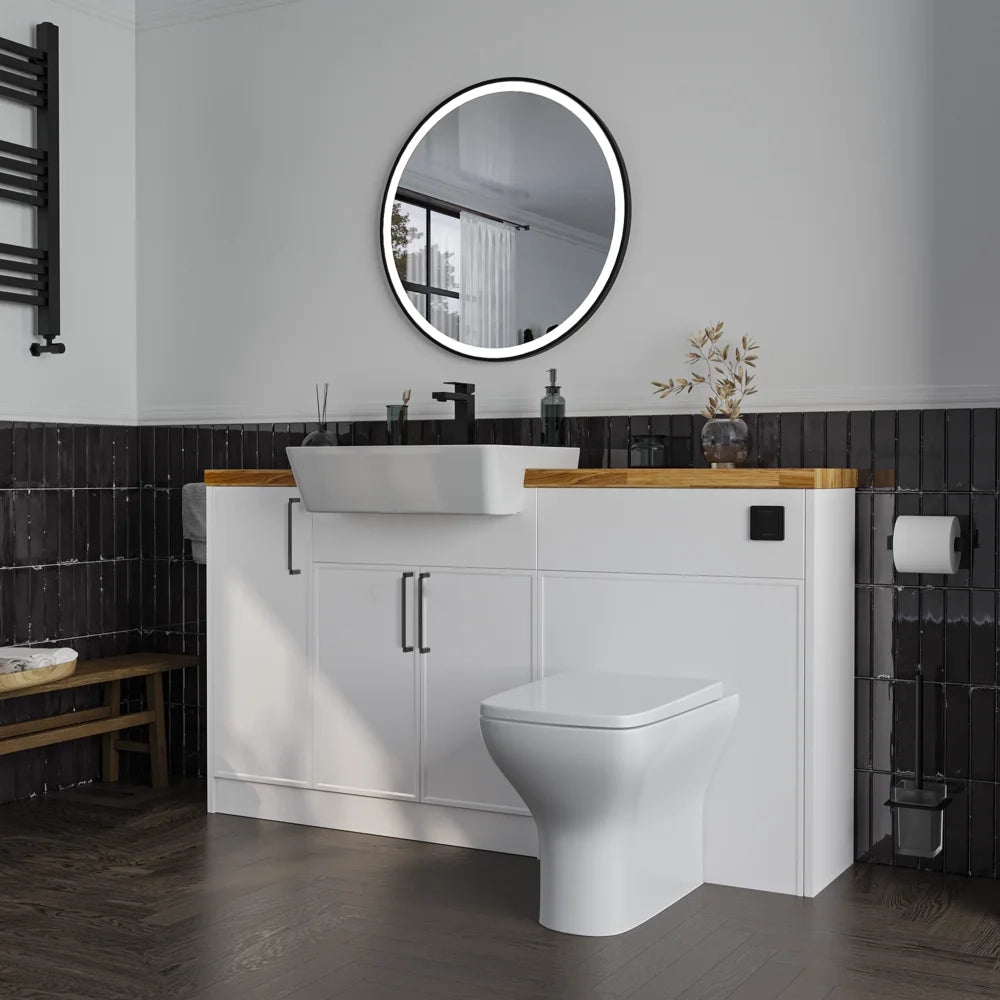 Oliver White Slim Shaker Fitted Furniture Combination