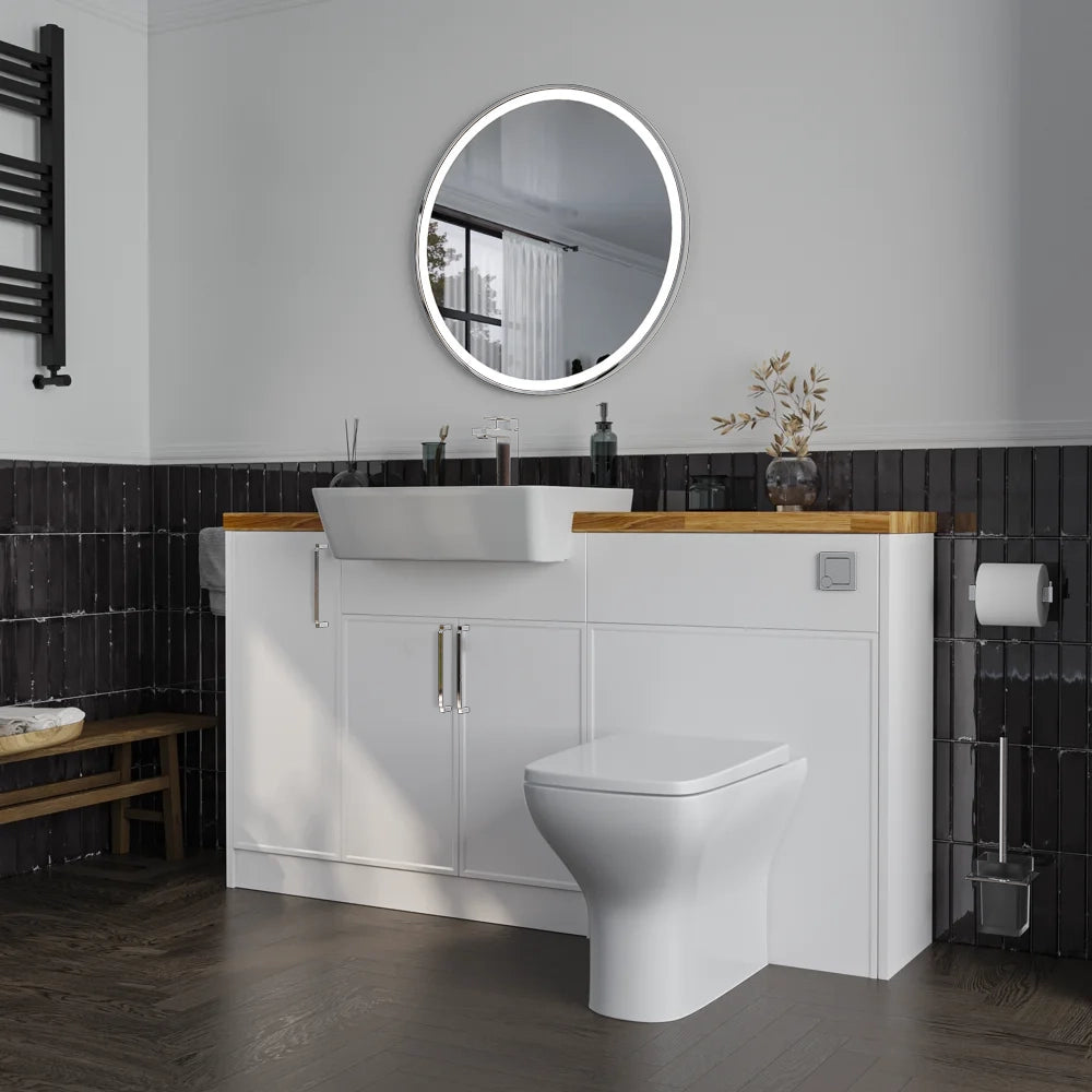 Oliver White Slim Shaker Fitted Furniture Combination