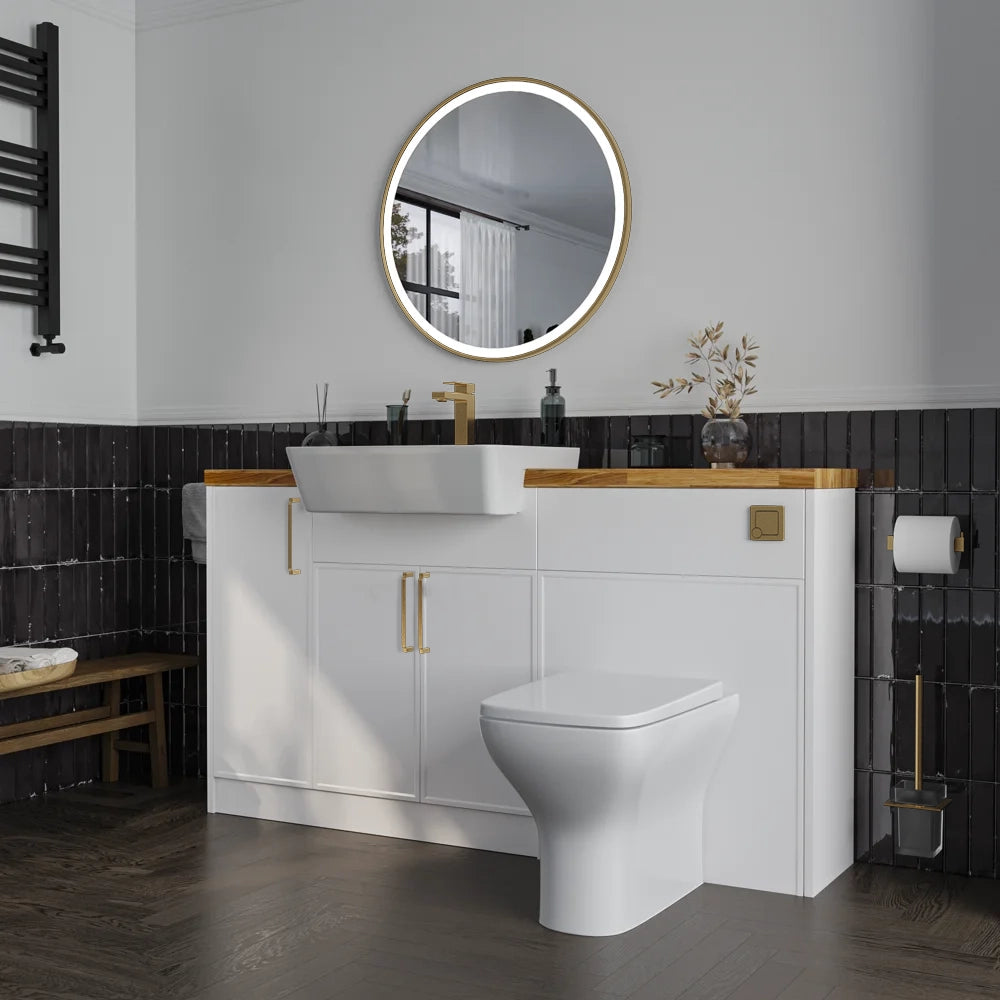 Oliver White Slim Shaker Fitted Furniture Combination