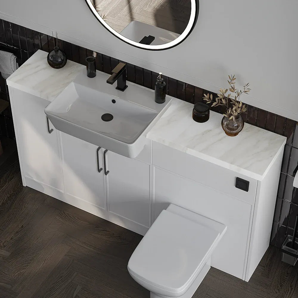 Oliver White Slim Shaker Fitted Furniture Combination