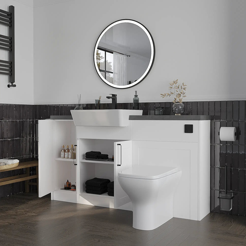 Oliver White Shaker Fitted Furniture Combination