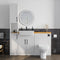 Oliver White Shaker Fitted Furniture Combination with Tall Boy Storage