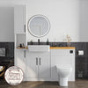 Oliver White Shaker Fitted Furniture Combination with Tall Boy Storage
