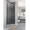 Lakes 8H Sliding Door 1500 Fixed Panel (1440-1500) Silver